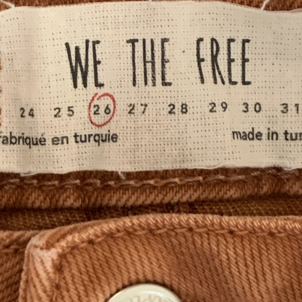 Free People We The Free Womens Jean Skirt Denim 26 - Picture 9 of 10